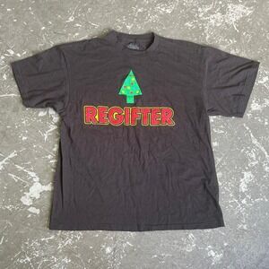 REGIFTER Christmas T Shirt‎ Size XL Funny Holiday Humor Tee Christmas Tree